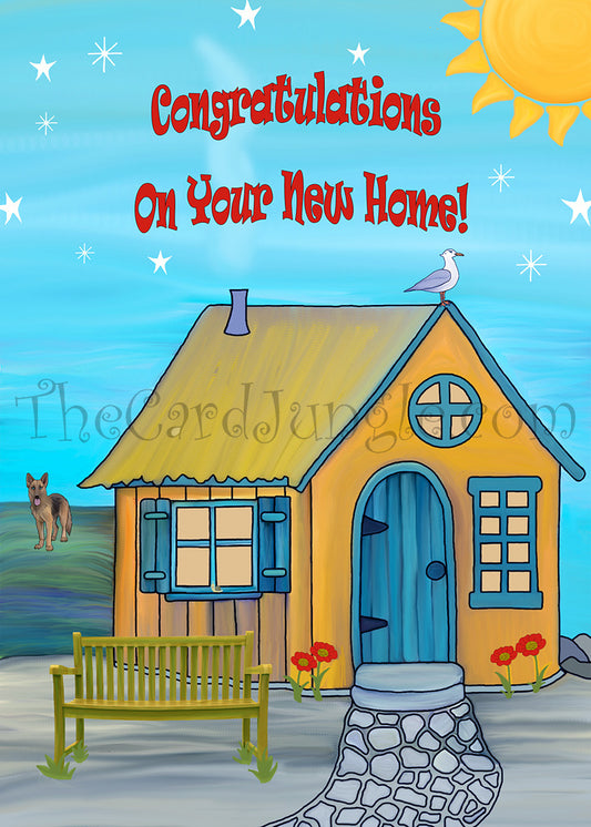 Congratulations On Your New Home Greeting Card (Card#: C10)