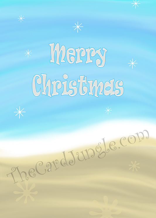 Merry Christmas Greeting Card (Card#: MC4)