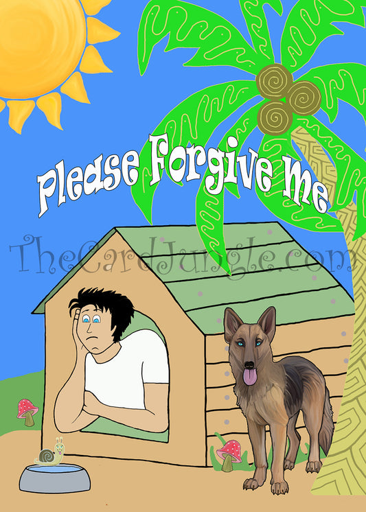 Please Forgive Me (Apology Greeting Card) (Card#: AP1)